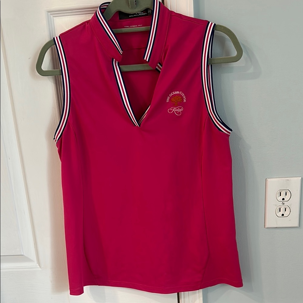 Ralph Lauren RLX Pink Golf Shirt